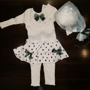 Wendy Bellissomo baby girl matching set